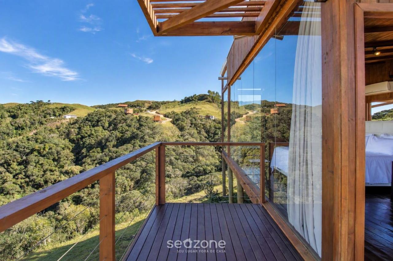 Cabana rústica com jacuzzi e vista incrível VST003 - Chambres d'hôtes São Paulo dos Pinhais