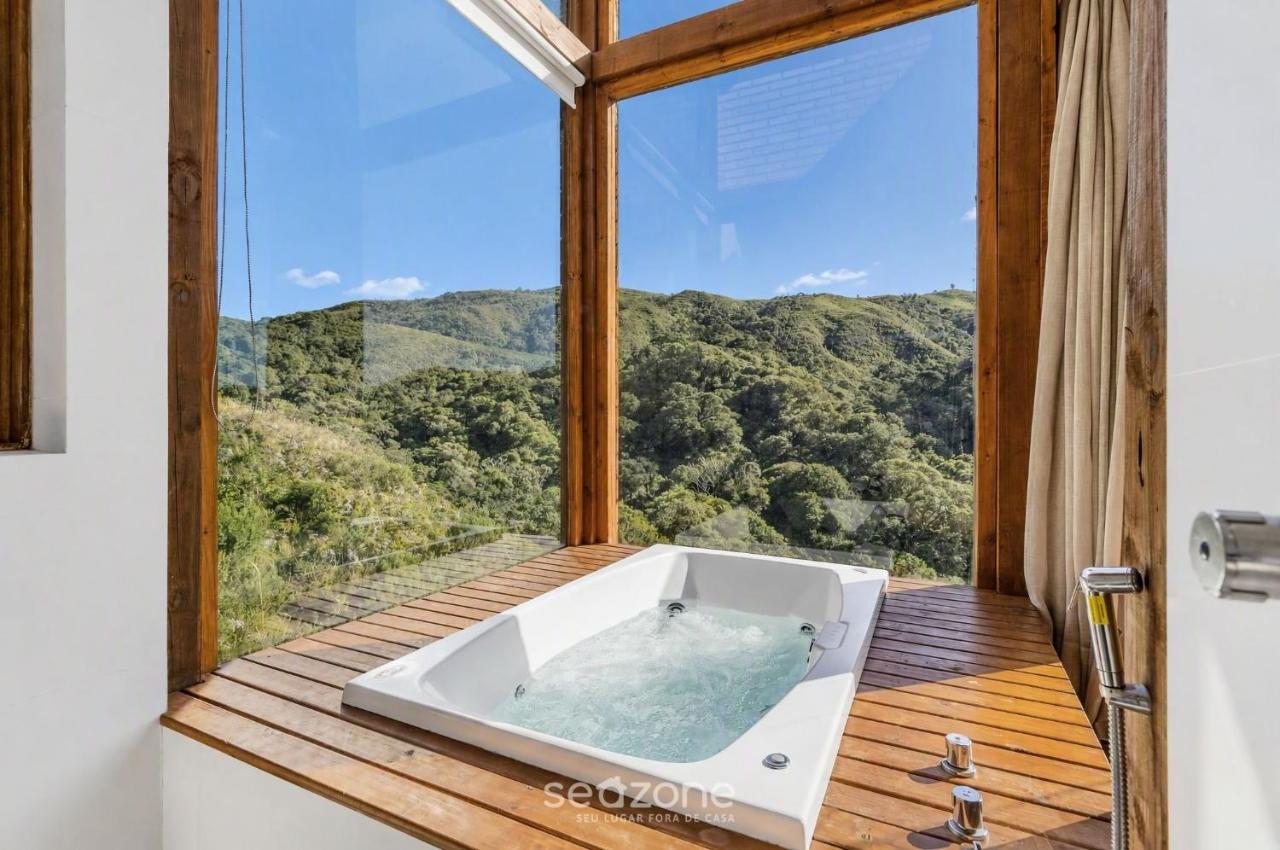 Cabana com vista deslumbrante na serra VST020 - Chambres d'hôtes São Paulo dos Pinhais