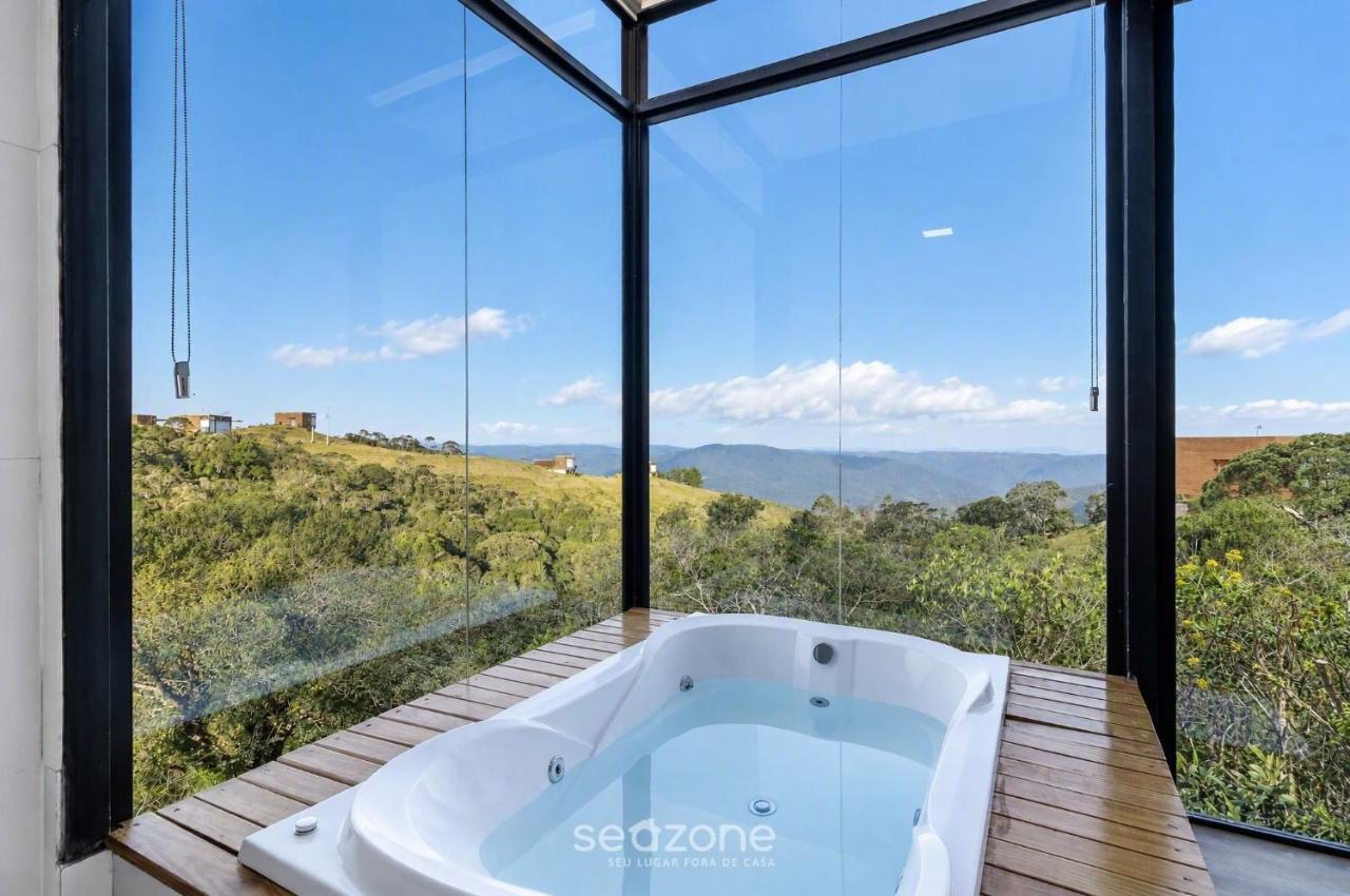 Cabana c/ jacuzzi e vista para as montanhas VST031 - Chambres d'hôtes São Paulo dos Pinhais