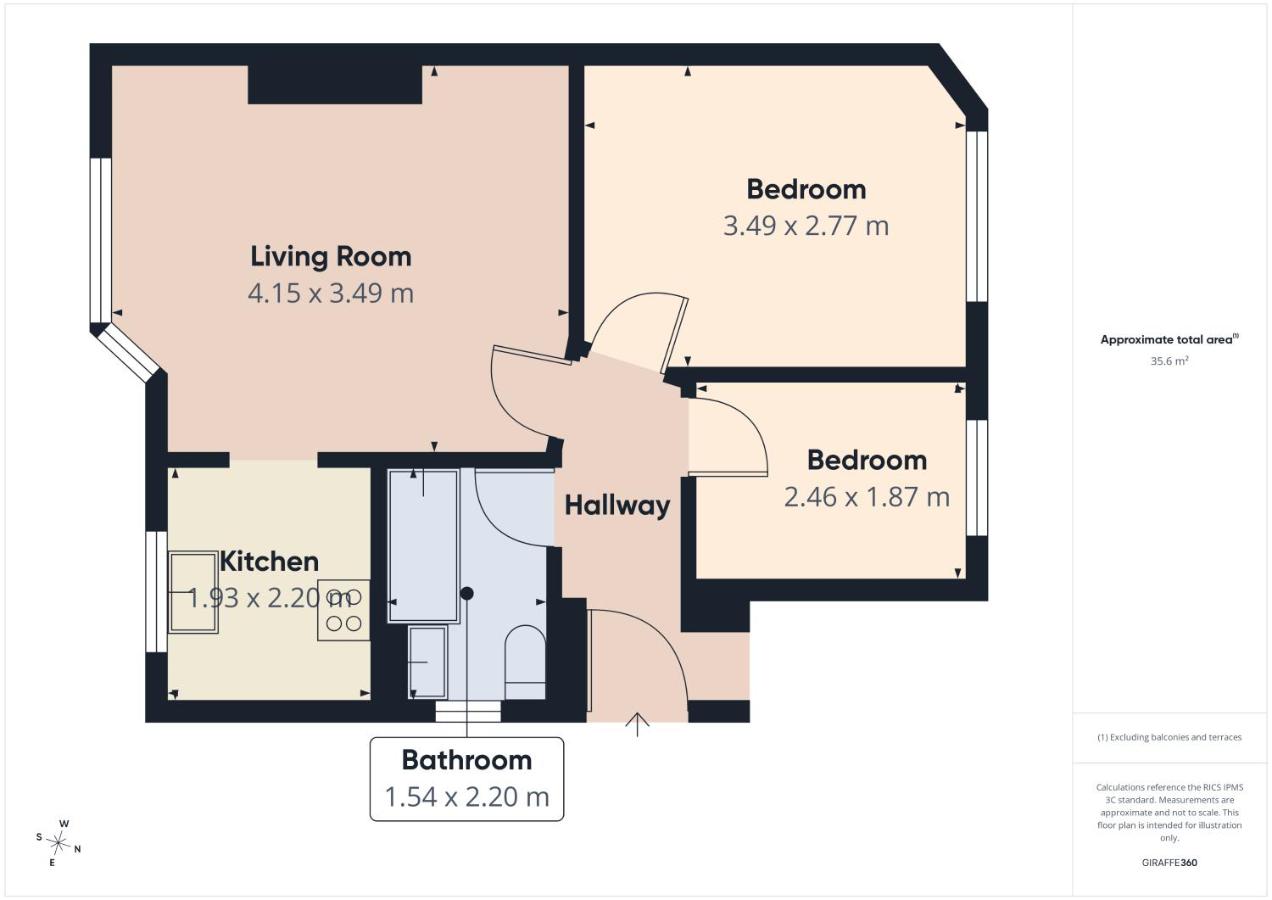 Lovely 2 Bed Heathrow and parking - B&B Feltham