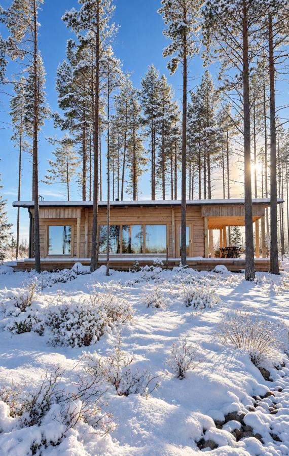 Onnela I Lakeside Log Cabin - Auroras - Sauna - Chambres d'hôtes Rovaniemi
