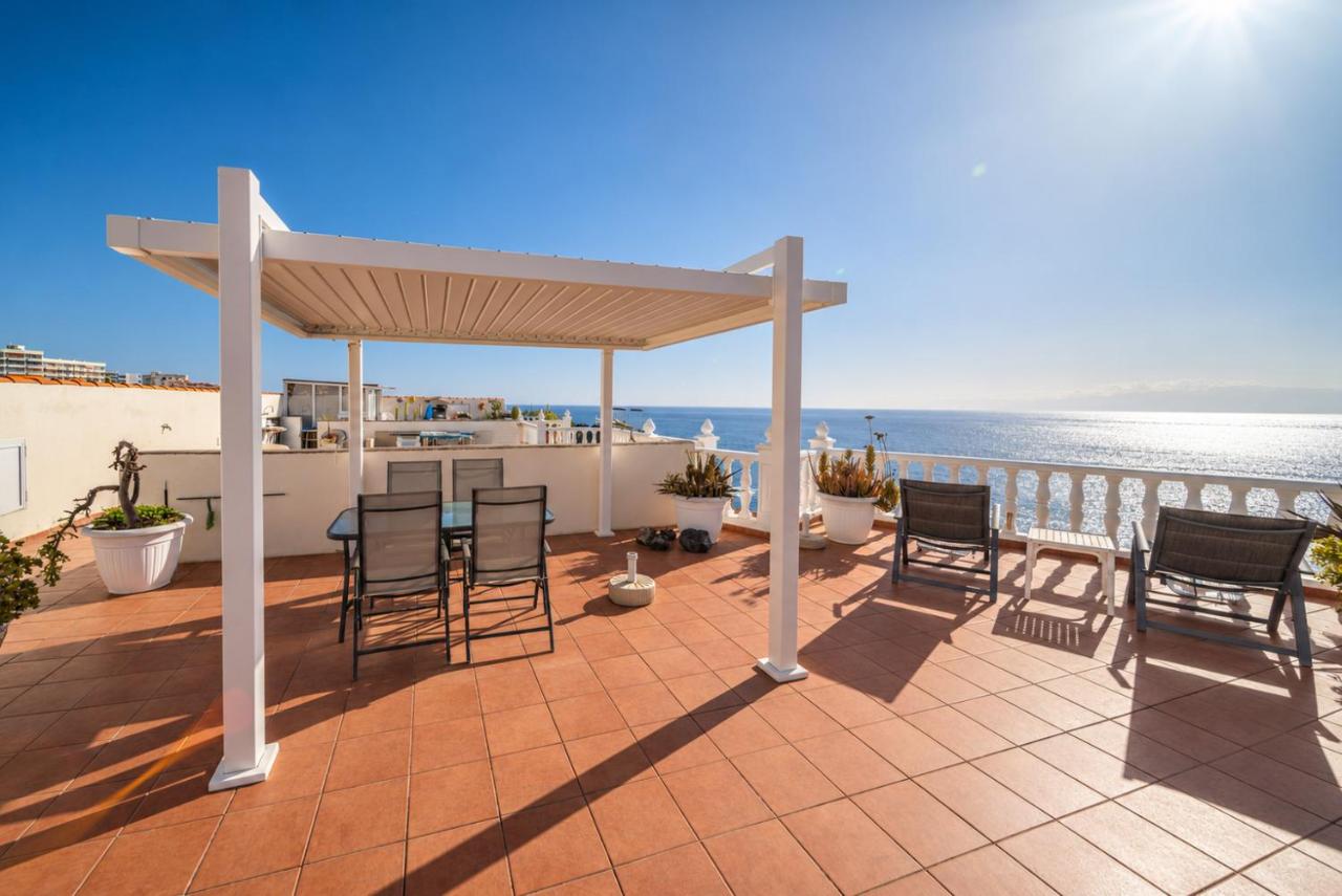 1st Line Sea View - Rooftop BBQ - Playa Arena - B&B Puerto de Santiago