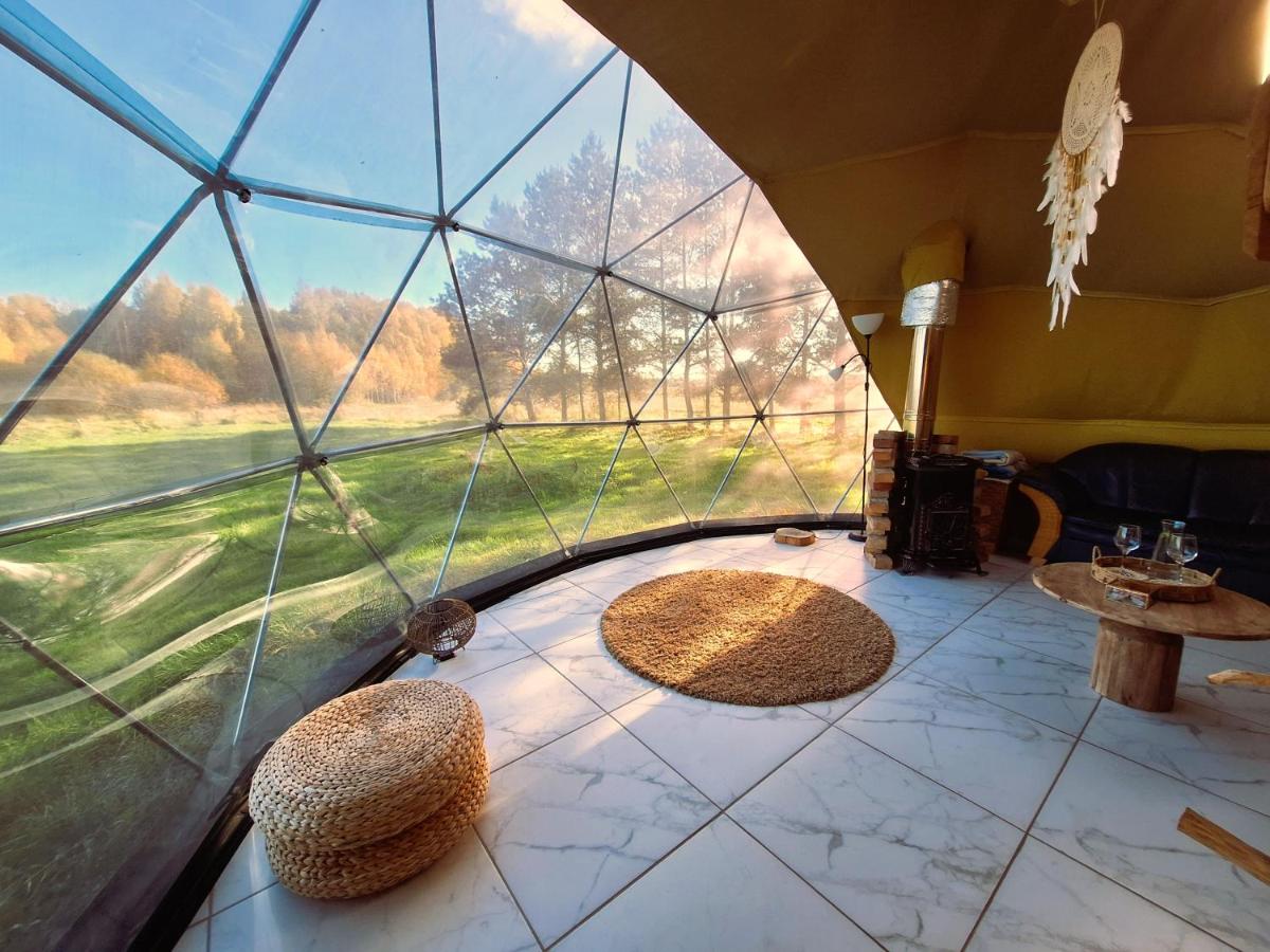 Kupolinis namelis Miško Pašvaistėje Glamping - B&B Balneliškiai