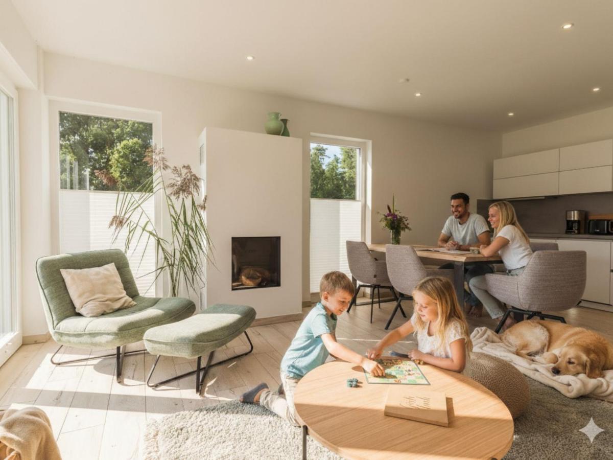 Feriendomizil mit Whirlwanne, Sauna und Entertainment-Paket am Altdorfer See - Ferienwohnung Krakow am See