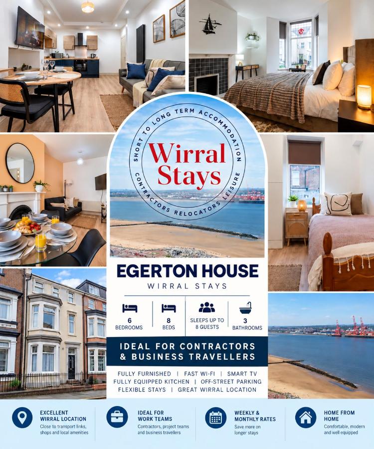 Comfy Stays - 6 BR - Sleeps 8 - Free Parking & WiFi - Weekly & Monthly Rates - Bed and Breakfast New Brighton
