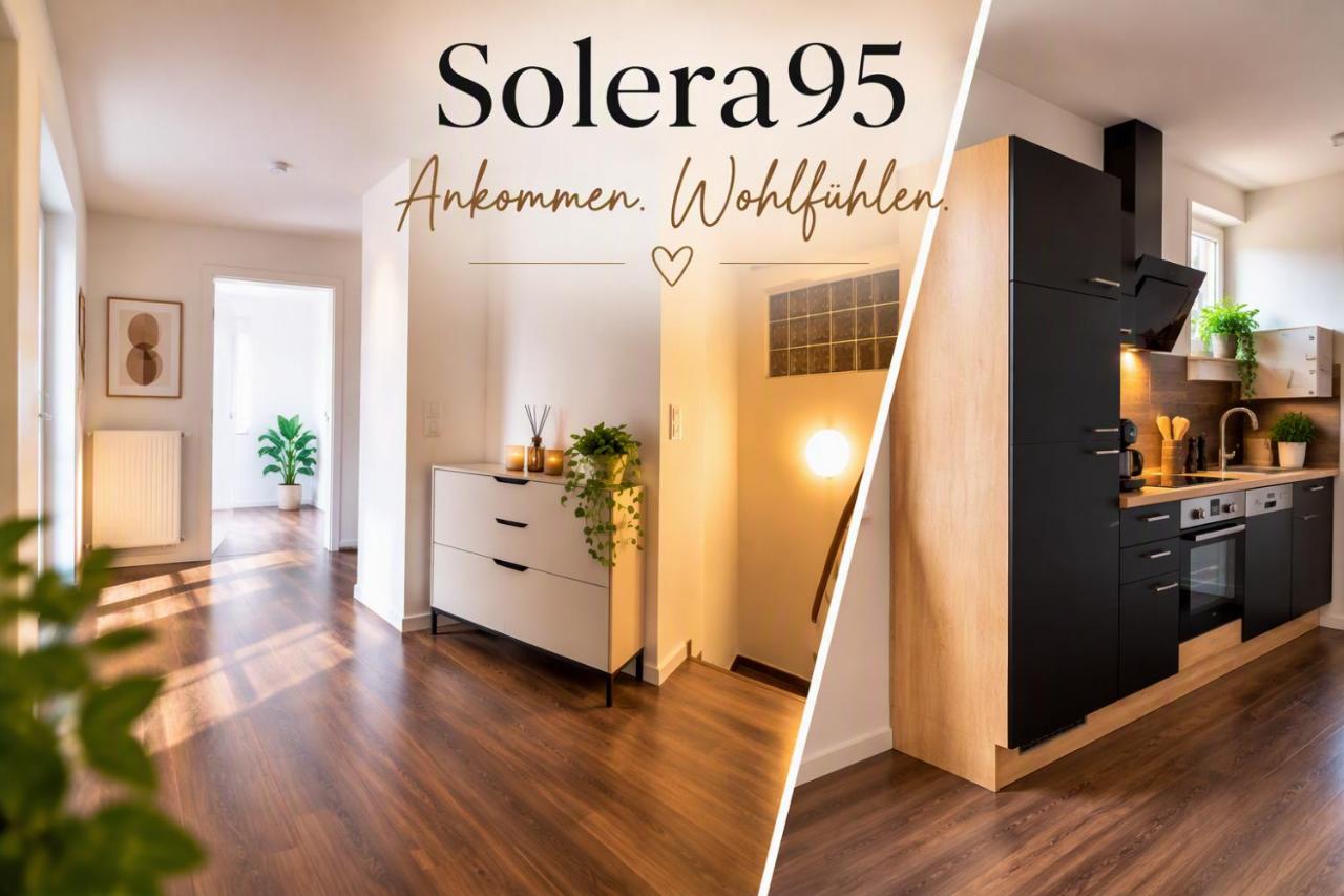 Solera95 90 qm Ferienwohnung mit 3 Schlafzimmern - B&B Selb