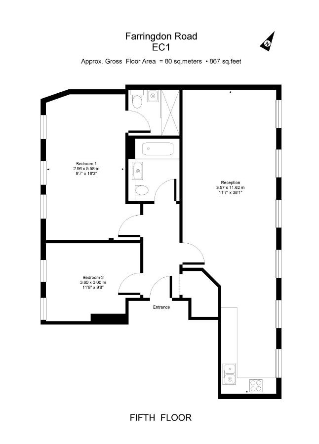 Farringdon Penthouse Loft by City Living London - B&B Londra