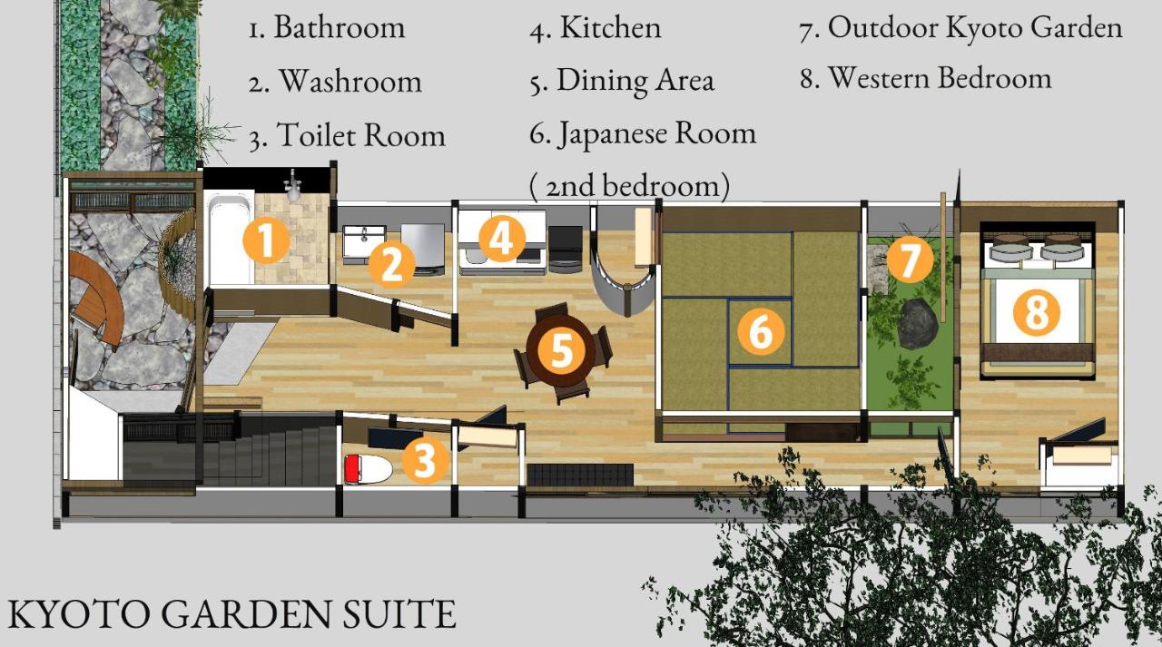 Suite mit 2 Schlafzimmern – keine Aussicht