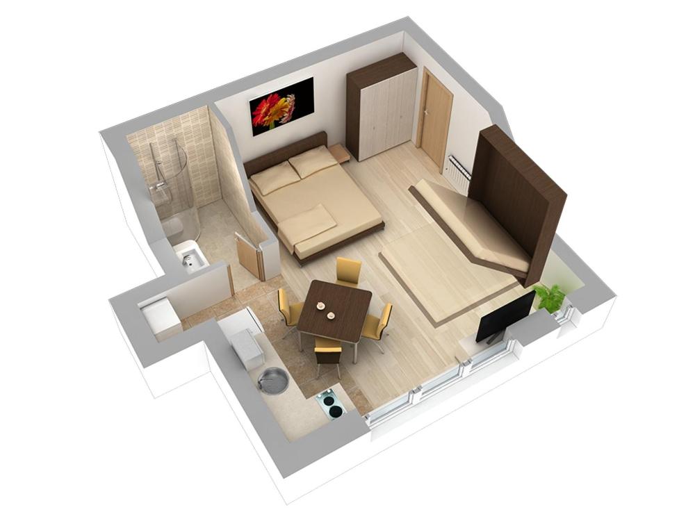 Aparthotel Metropol - B&B