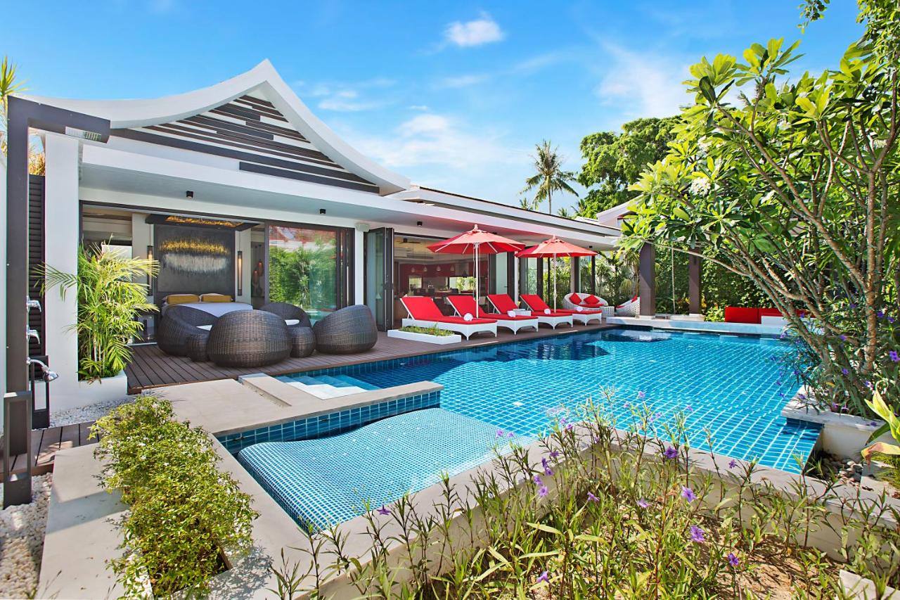 Villa Julia koh Samui beach with Cook and Majordome - B&B Ban Lamai