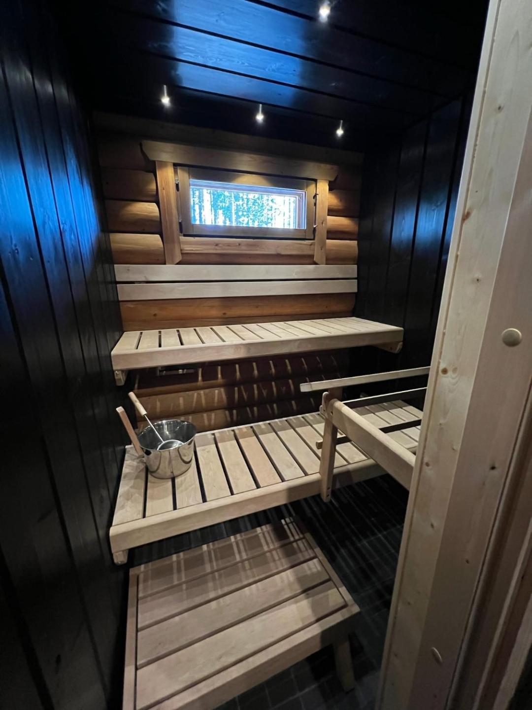 Logcabin, Sauna, Fireplace, View, Kitchen 5