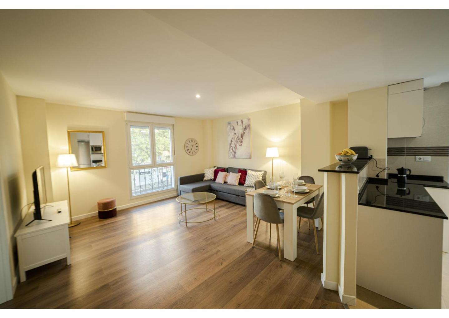 Apartamento 1 habitación, con aire acondicionado