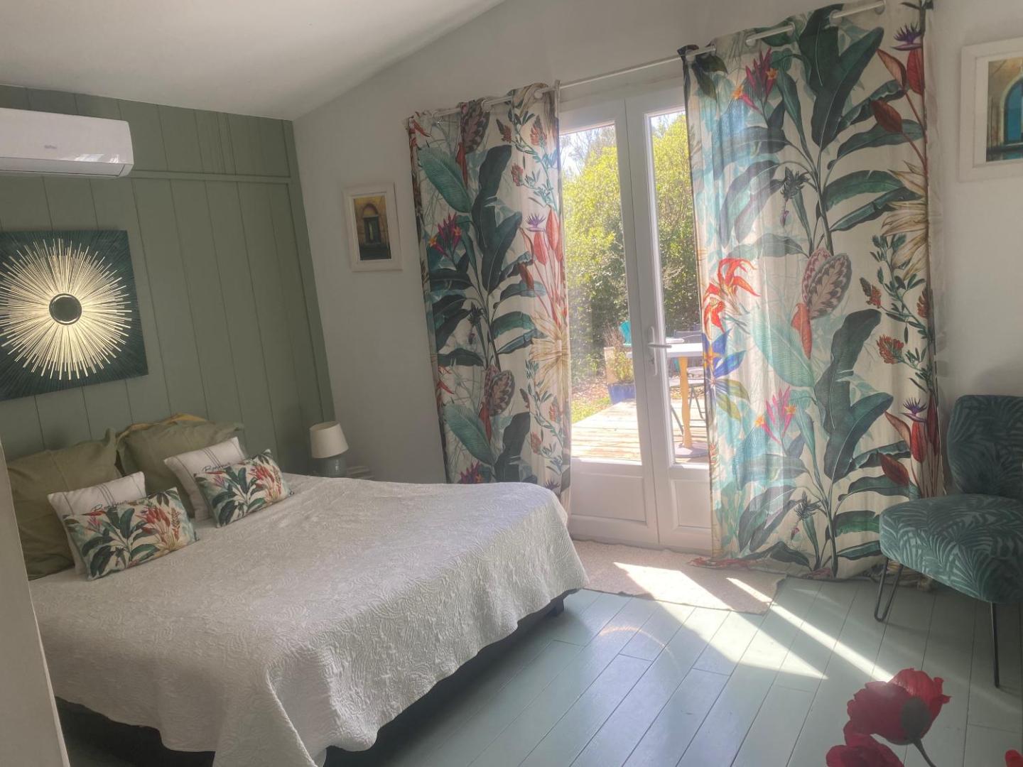 Bed and breakfast 1 chambre, avec jardin