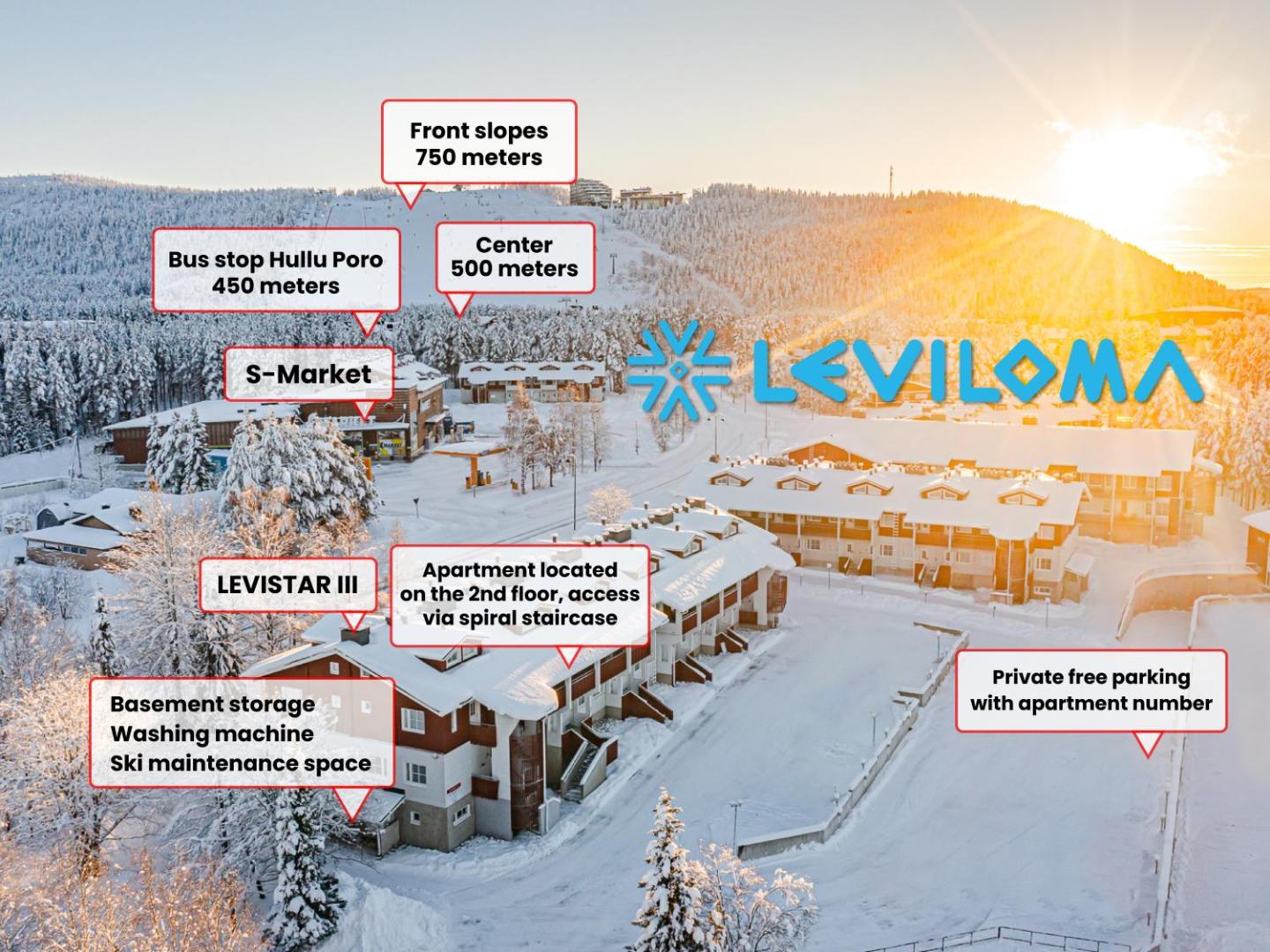 Leviloma - 27m2 C - Levi Huoneisto Loma-asunto Levistar Majoitus - Levi Apartment Levistar Accommodation 4