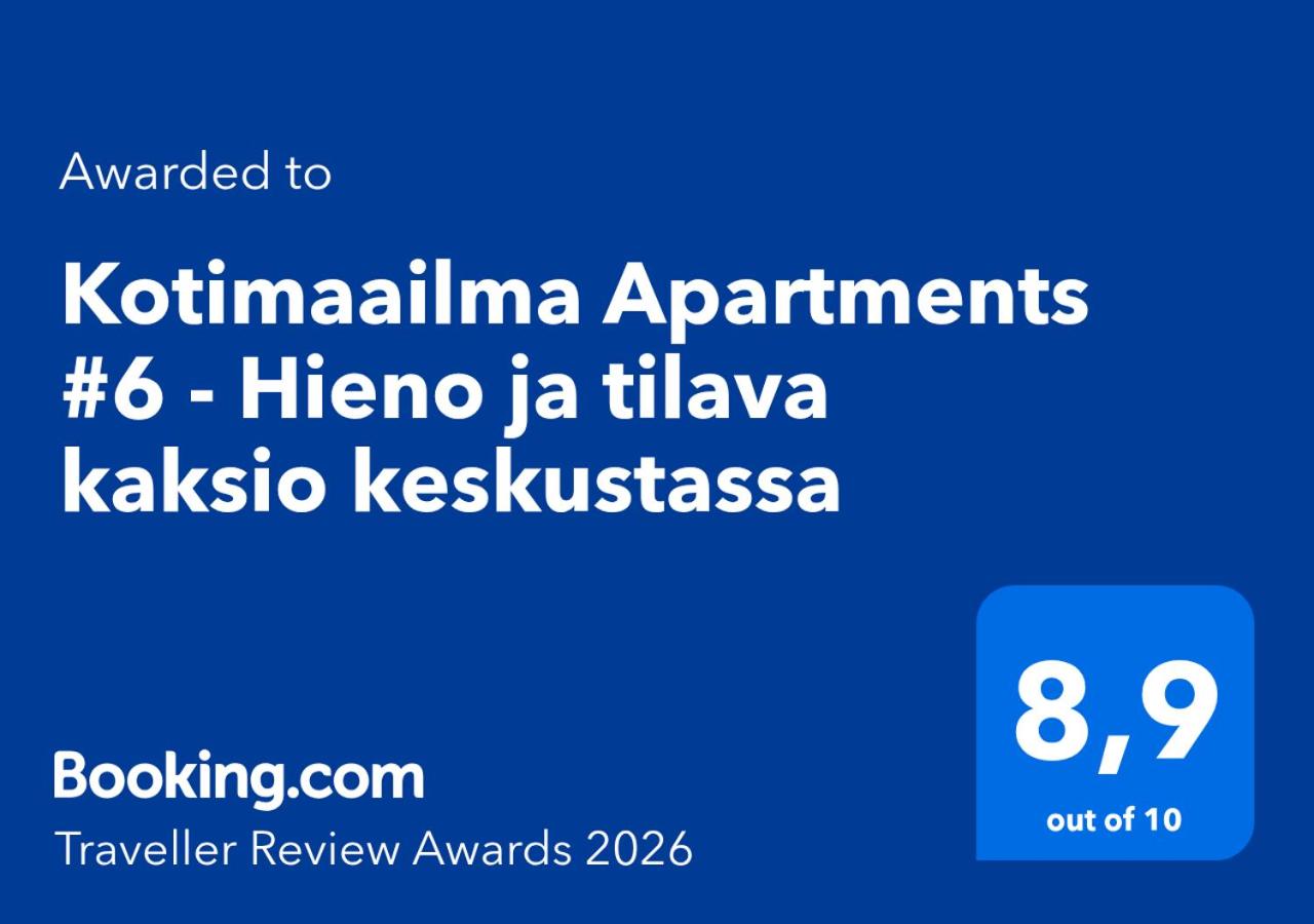 Kotimaailma Apartments #6 - Hieno Ja Tilava Kaksio Keskustassa 3