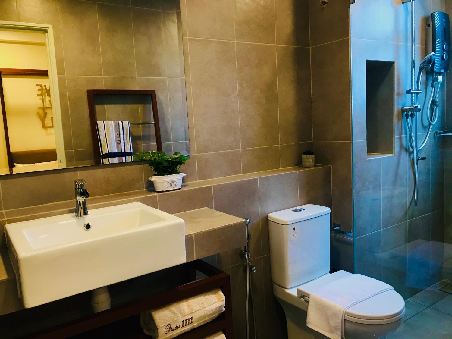 Bathroom, Studio1111@TimurBay, Timur Bay Seafront Residence, Kuantan