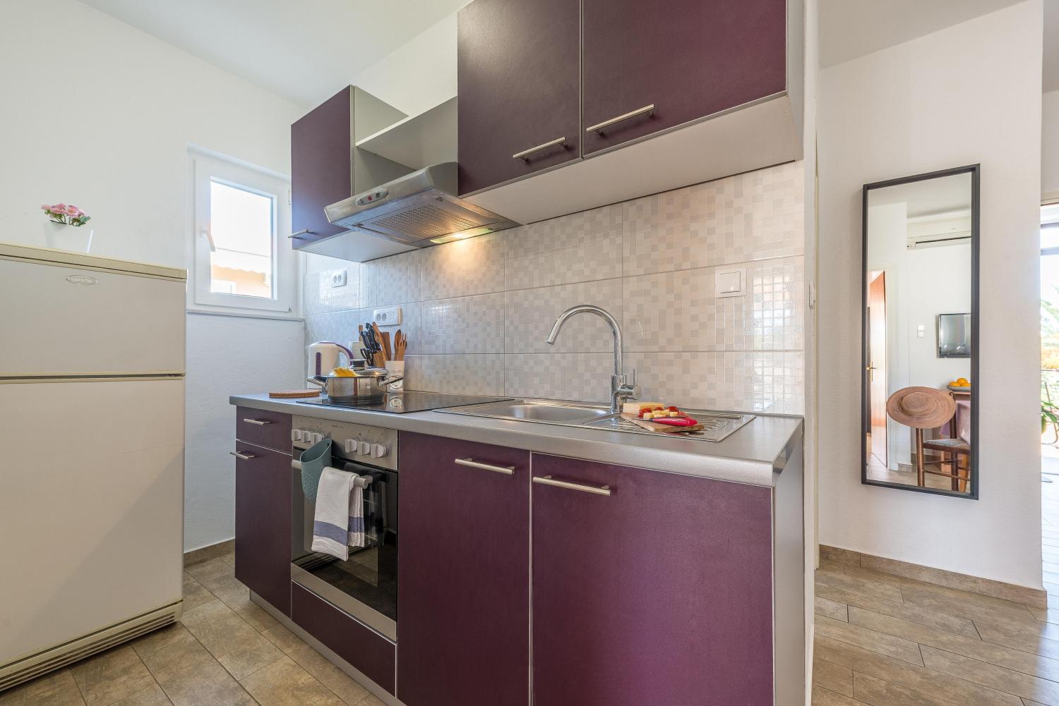 Kitchen, Apartments Navalia, Novalja