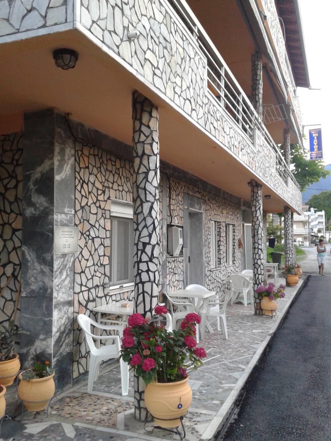 Entrance 2, Miltos rooms, Central Macedonia