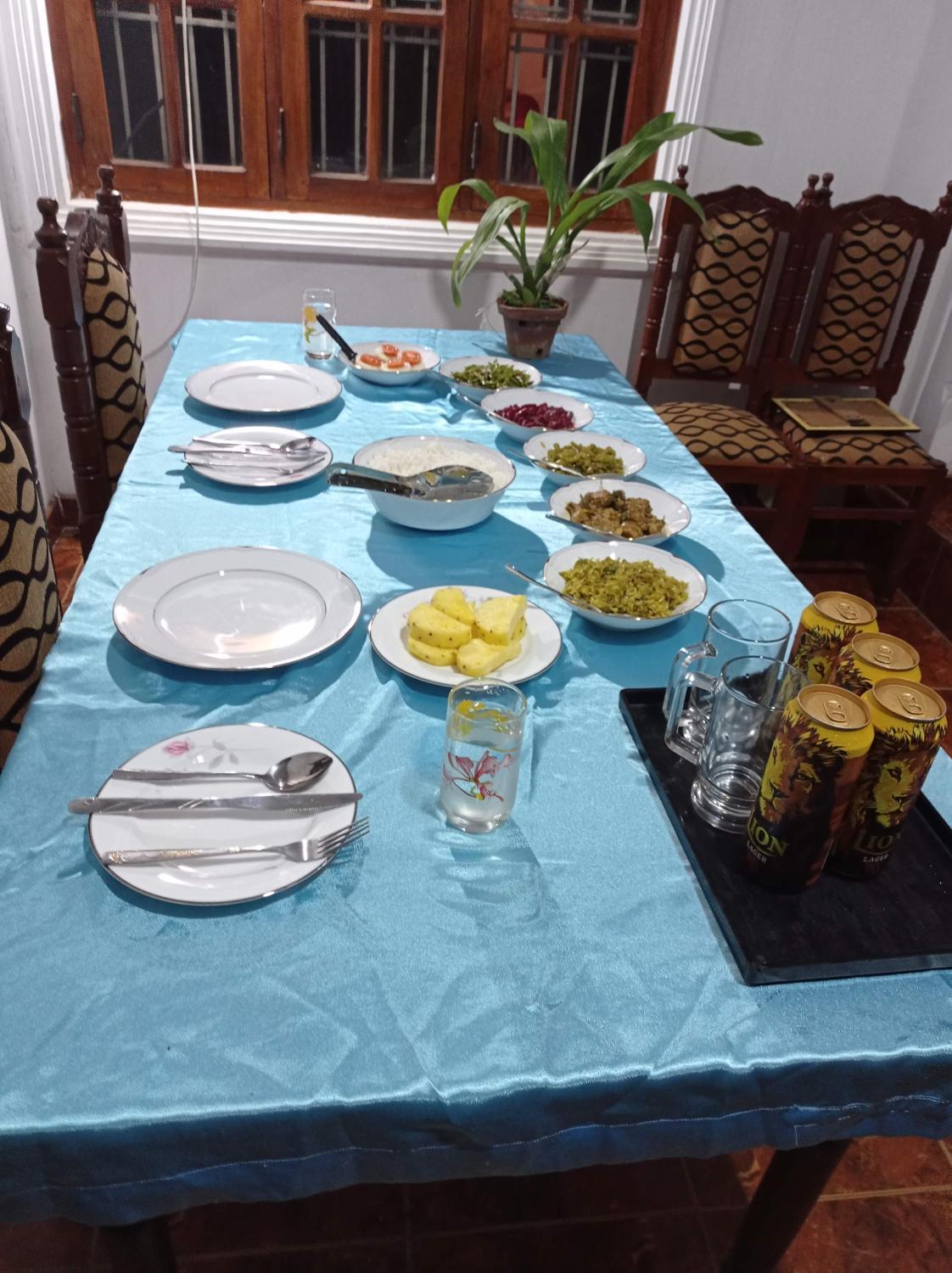 Food & Drinks, Sudu Neluma Home Stay, Thamankaduwa