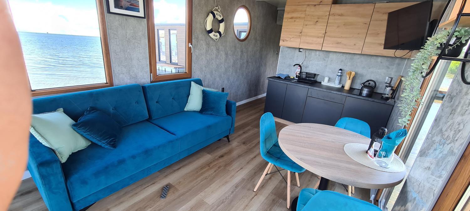 4, Domki na wodzie Jastarnia - Houseboat, Puck