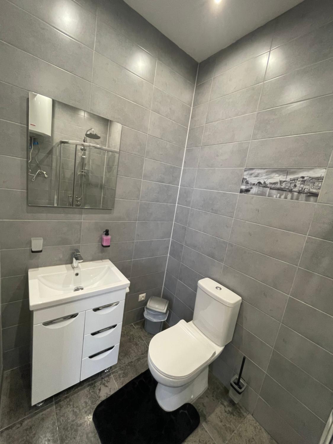 Bathroom 5, KK apartments, Liepaja