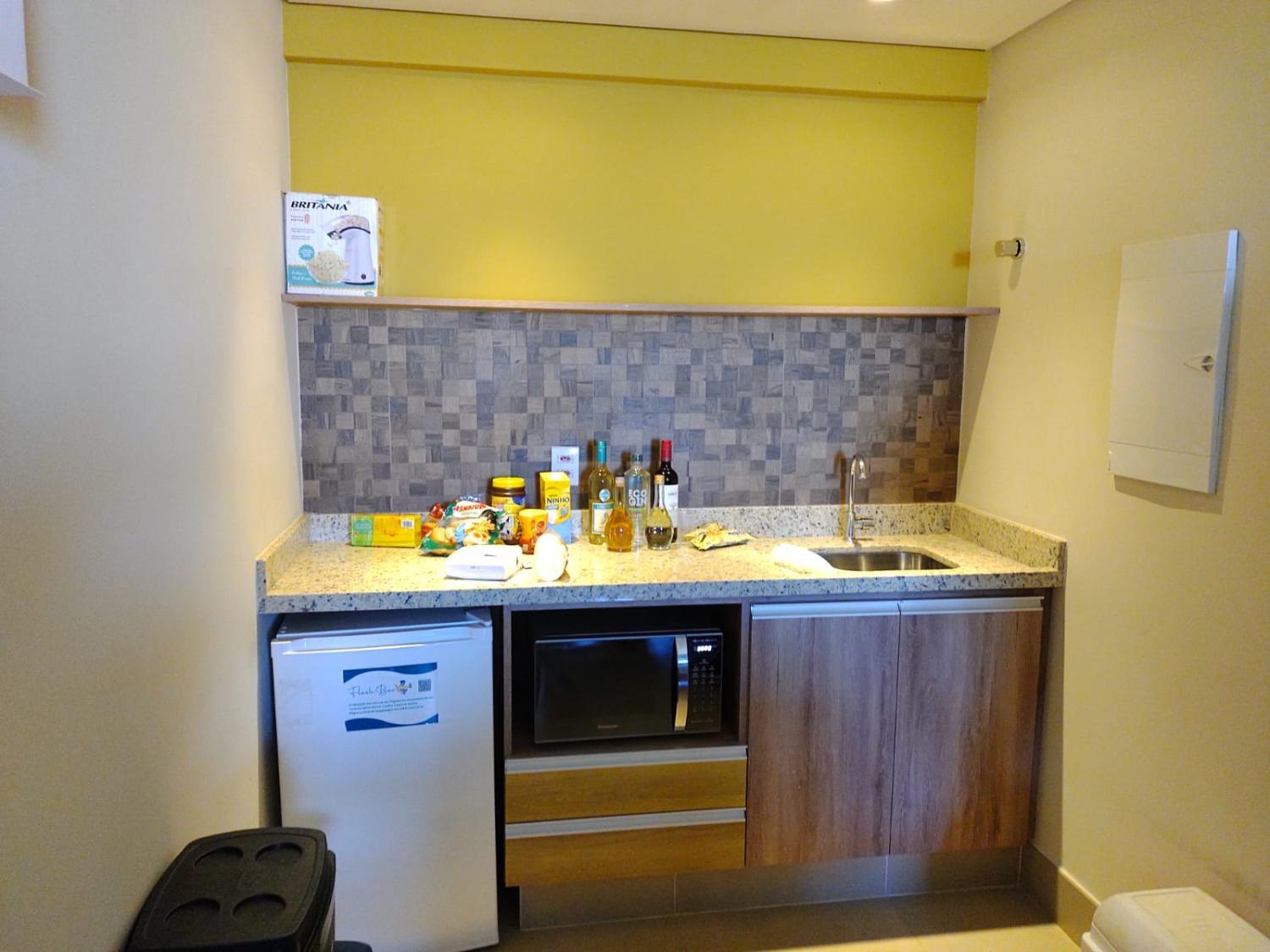 Kitchen, Resort Solar das Aguas - Apartamento para 7 pessoas, Olímpia