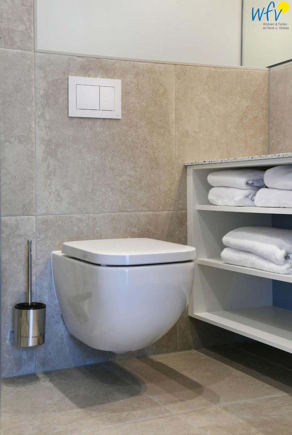 Bathroom 2, Towerhus - Wohnung Sonne, Aurich
