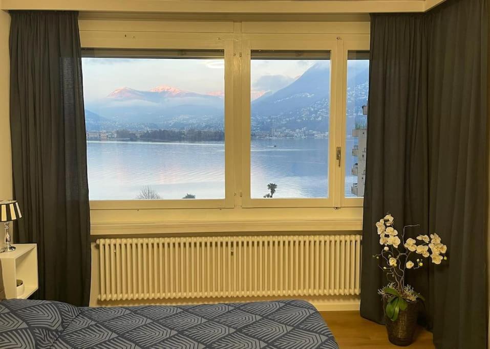 Alloggio con favolosa vista lago Lugano Paradiso, Lugano