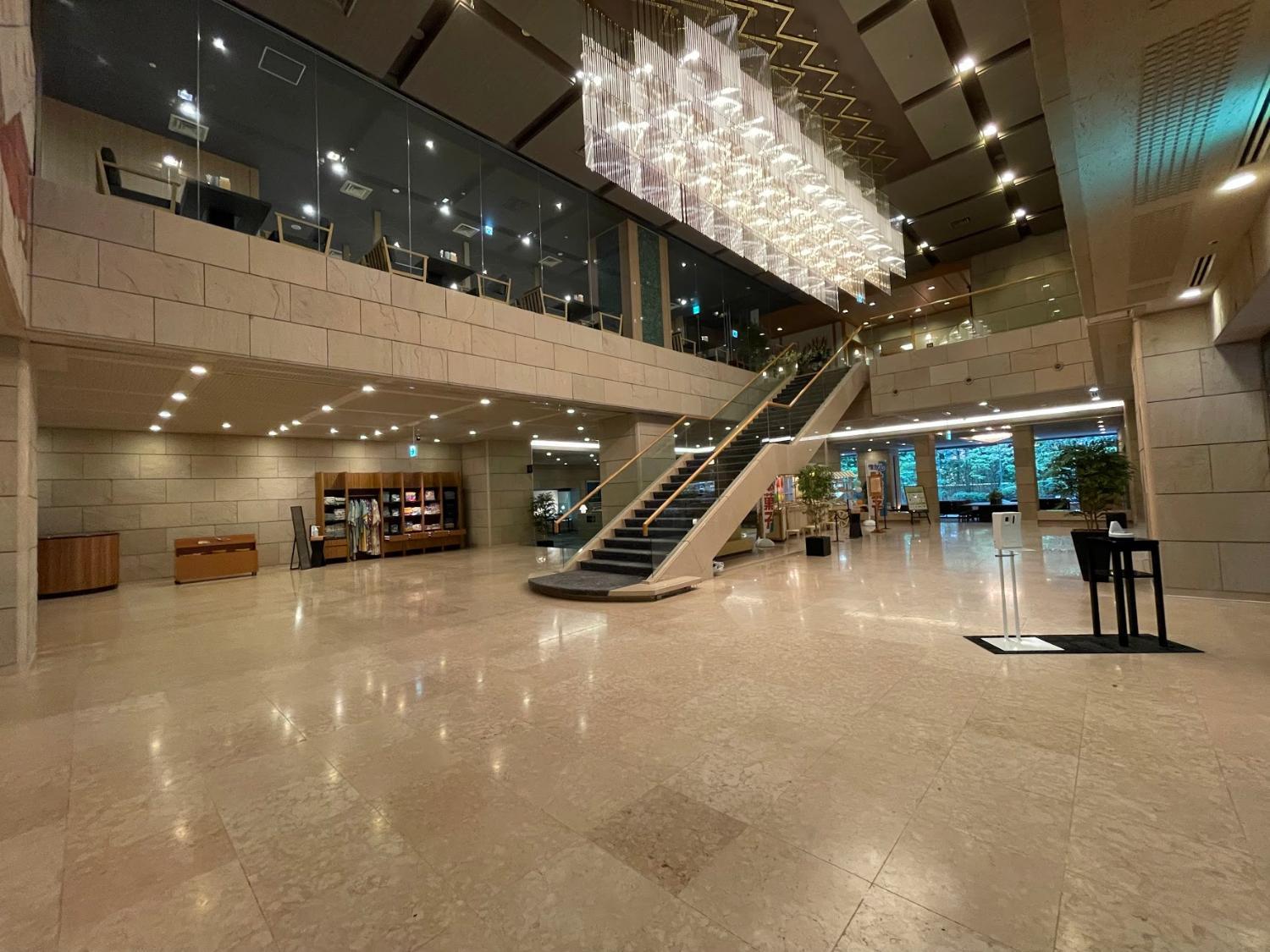 Lobby 5, Grandvrio Hotel Unazukionsen, Kurobe