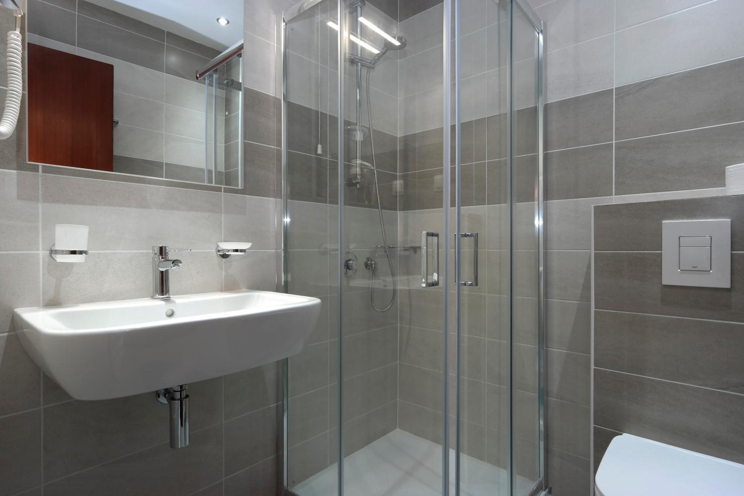 Bathroom, Hotel Marvel, Ionian Islands