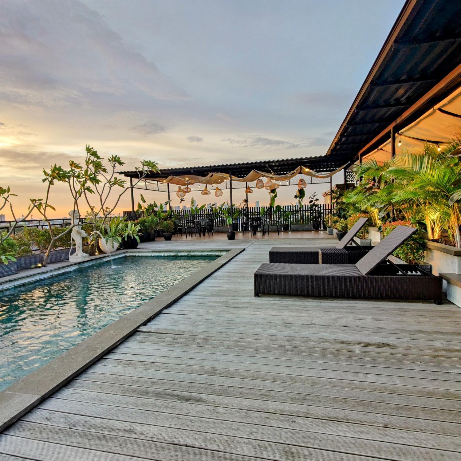 Swimming pool 3, The Mango Suites by Flat06, South Jakarta