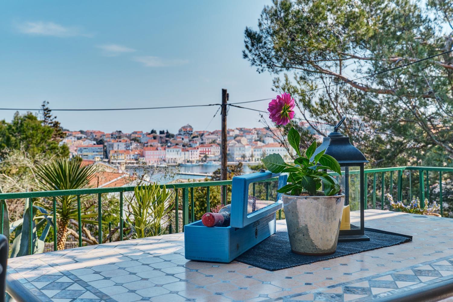Balcony/terrace 4, Cappelli Apartments - Losinj, Mali Lošinj