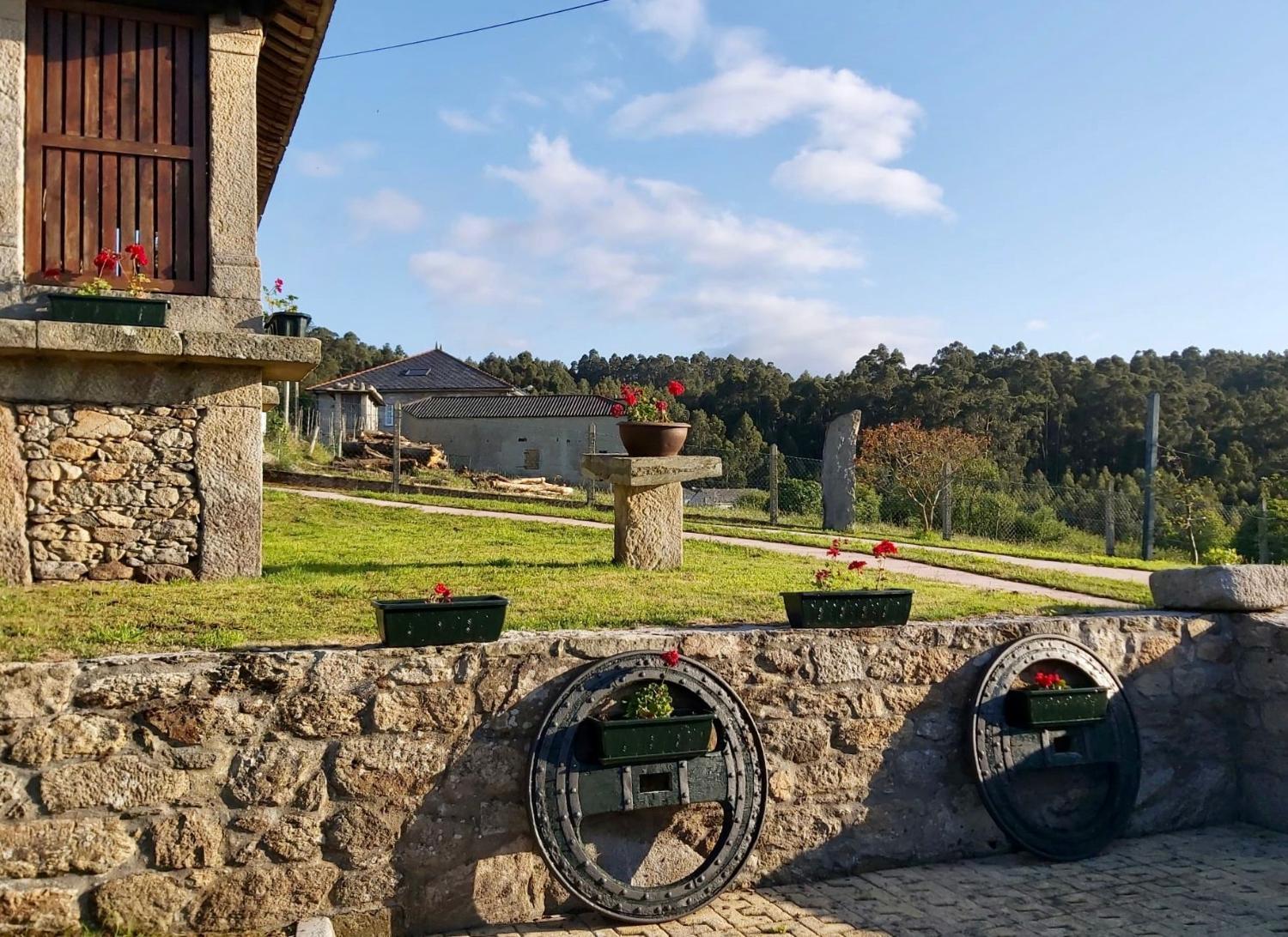 Balcony/terrace, Casa Pereiro playa de Esteiro, Lugo