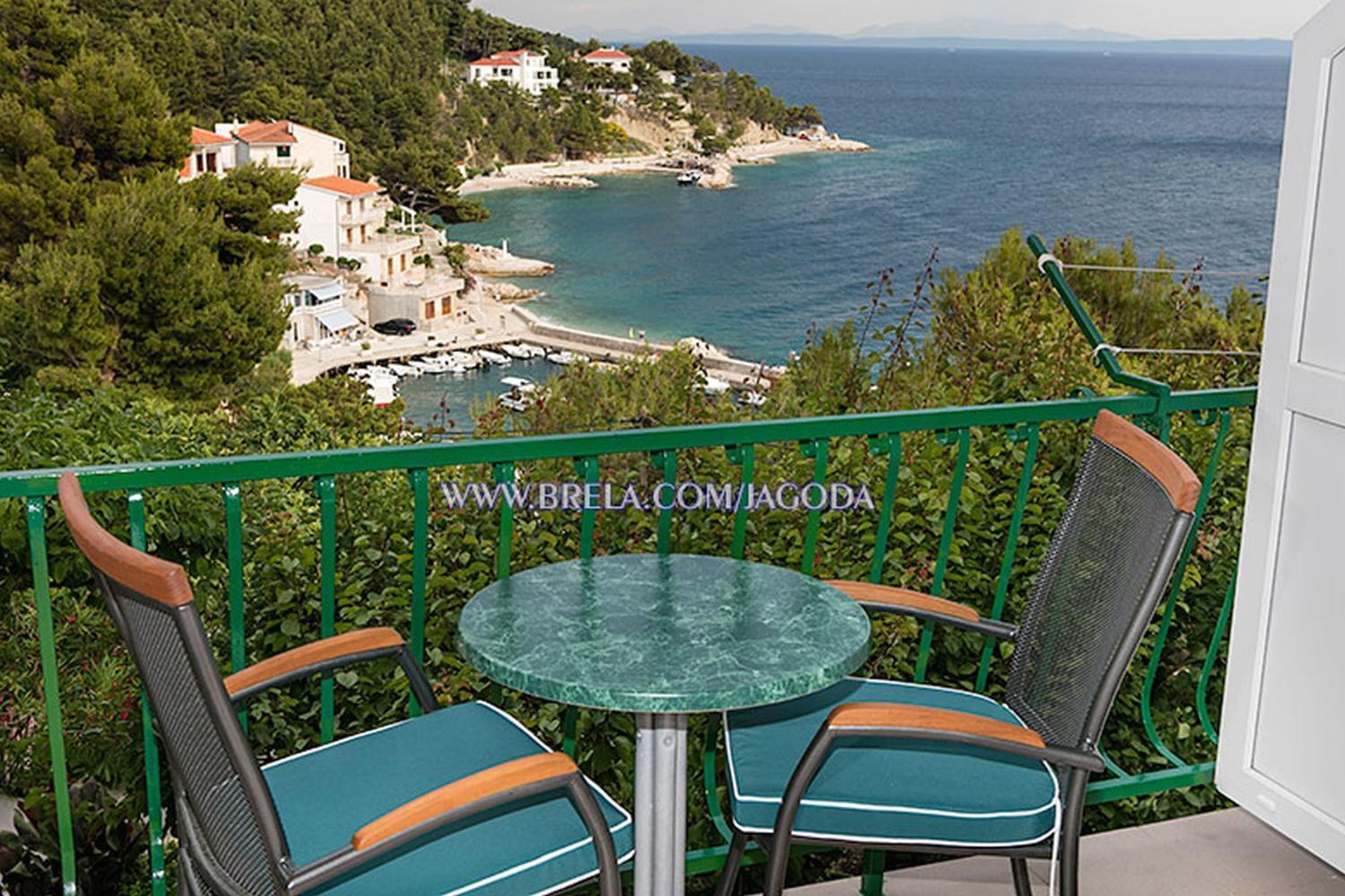 Balcony/terrace 2, Apartments Jagoda, Brela