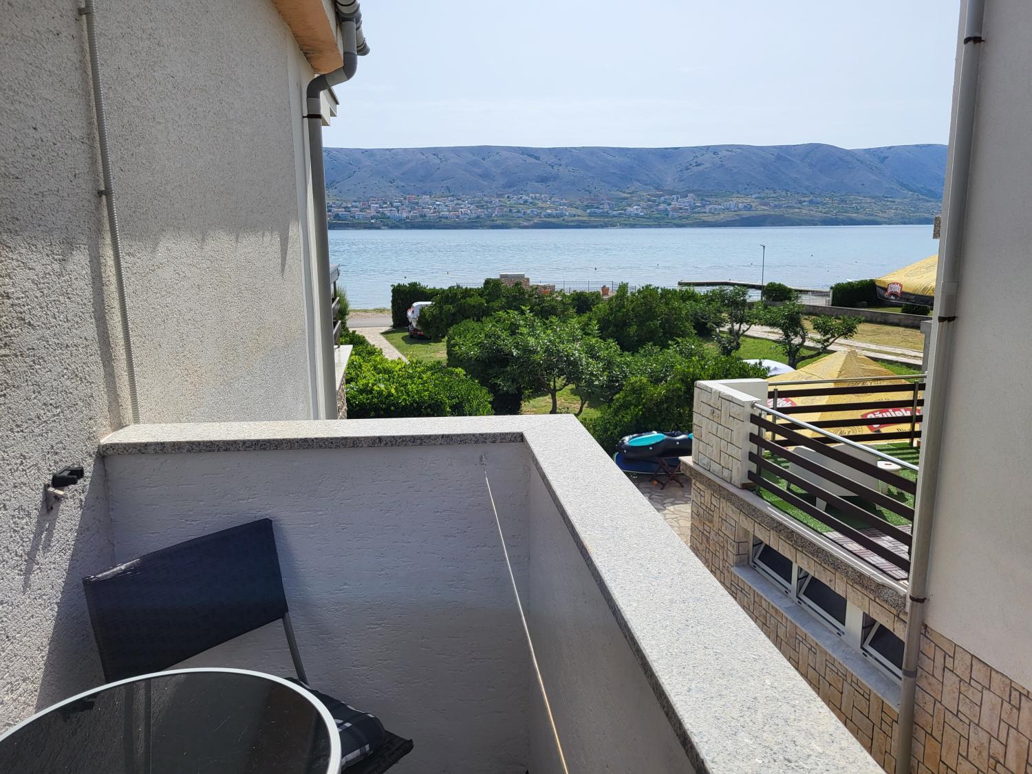 Balcony/terrace 3, Apartments and rooms Iva, Pag