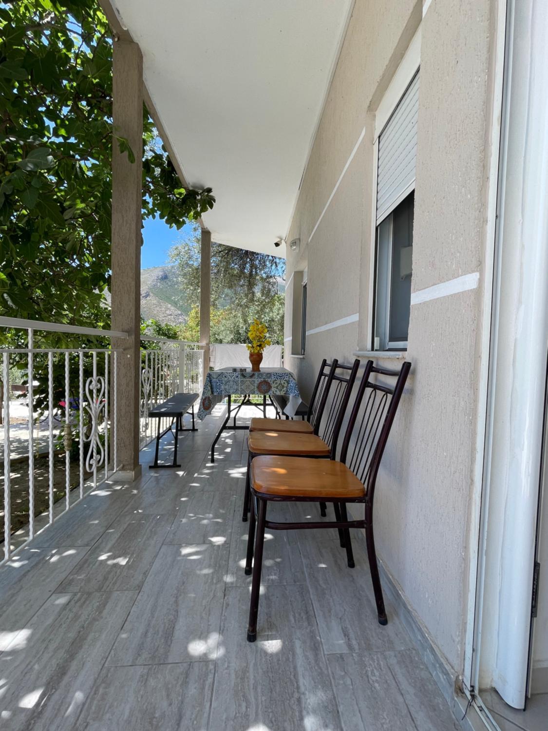 Balcony/terrace 2, Sofia Rooms, Sarandës