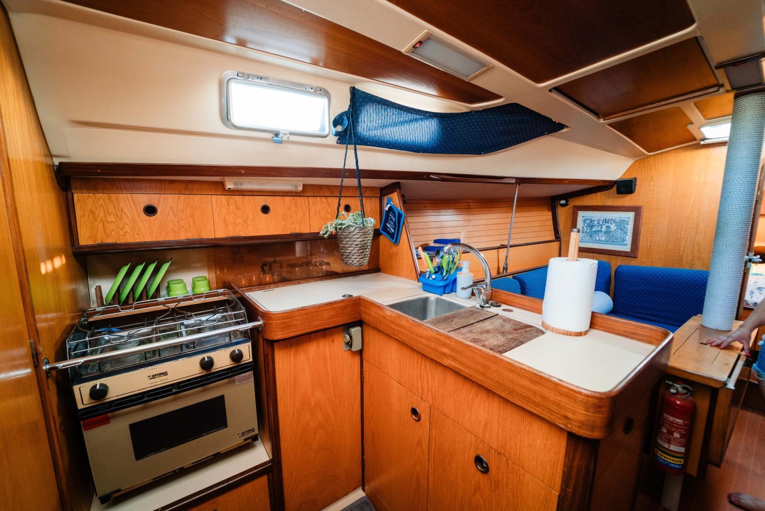 Kitchen, Fortuna In Boat, Salerno