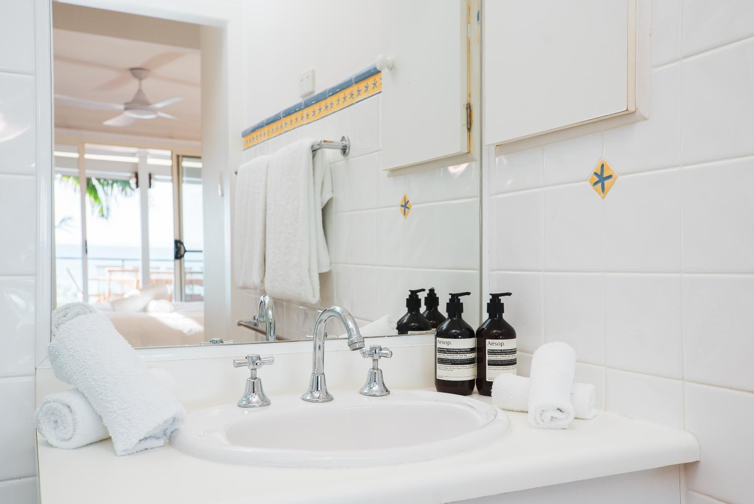 Bathroom 1, Wategos Villa, Byron