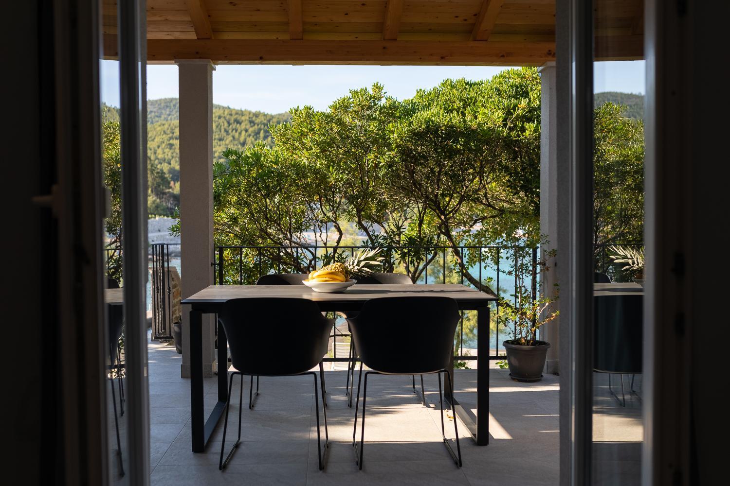 Balcony/terrace 3, The Plaza Ground Floor Apartments, Blato