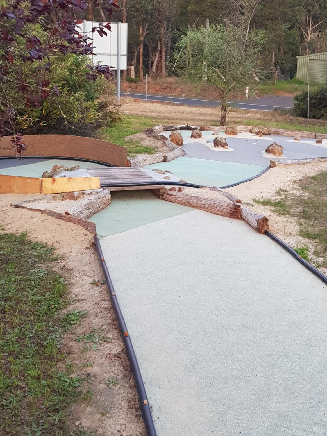 Mini golf course 5, Warradale Lodge and Mini Golf, Manjimup