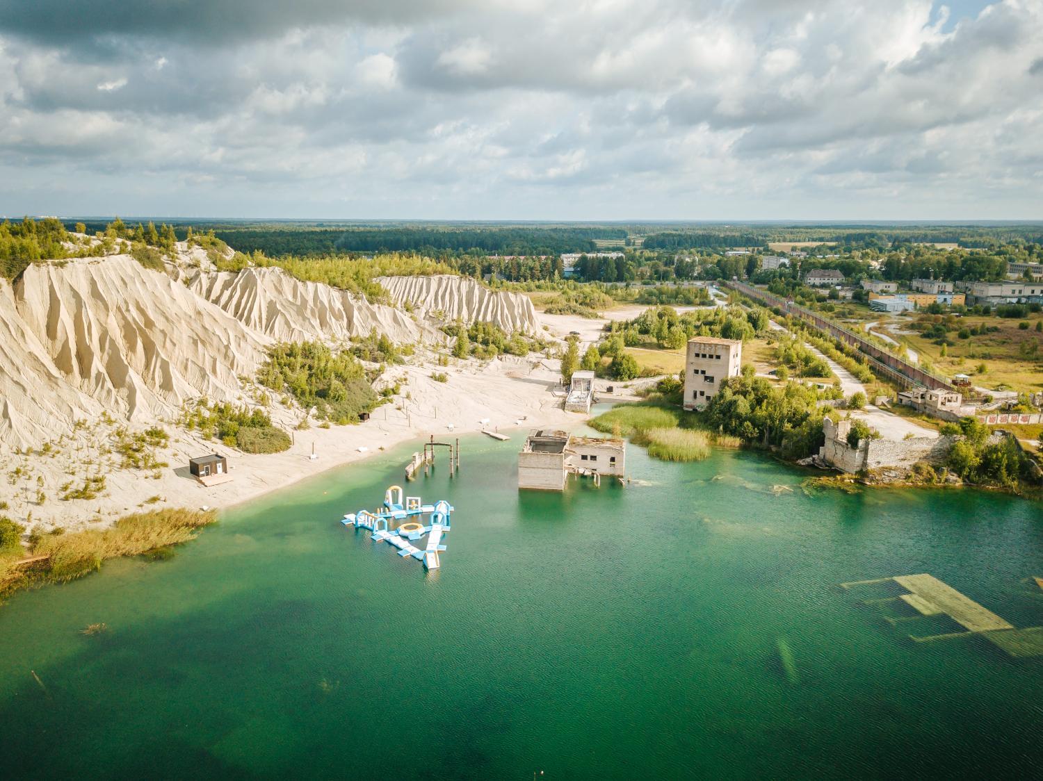 Water park, RUMMU Quarry Houses, Vasalemma