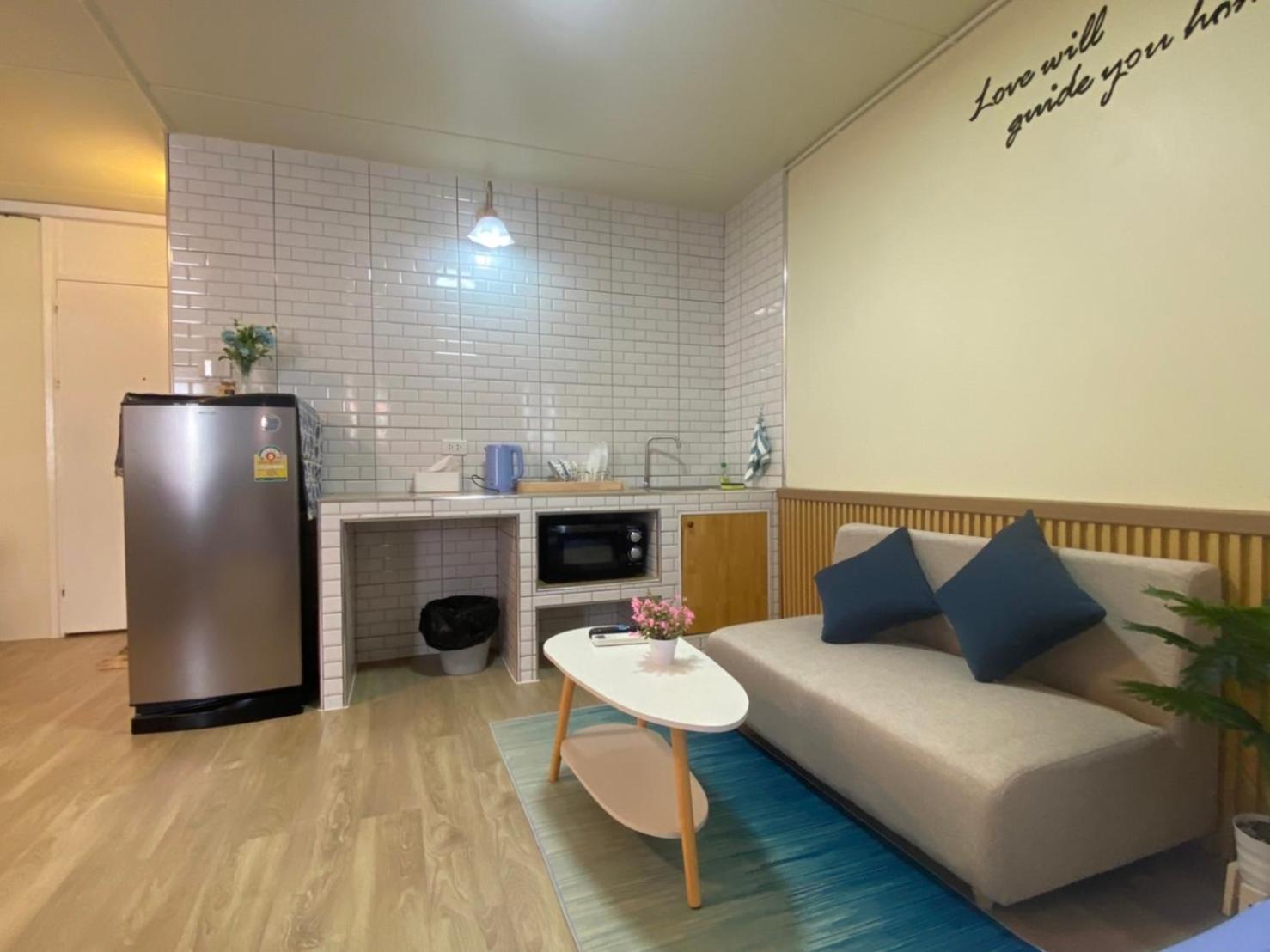 Kitchen, PTJ Style Condotel คอนโดเมืองทอง P1, Pak Kret