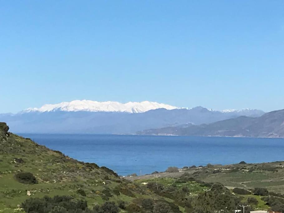 5, Villasramonita, saltwater-infinitypool, sunset seaview, Faistos
