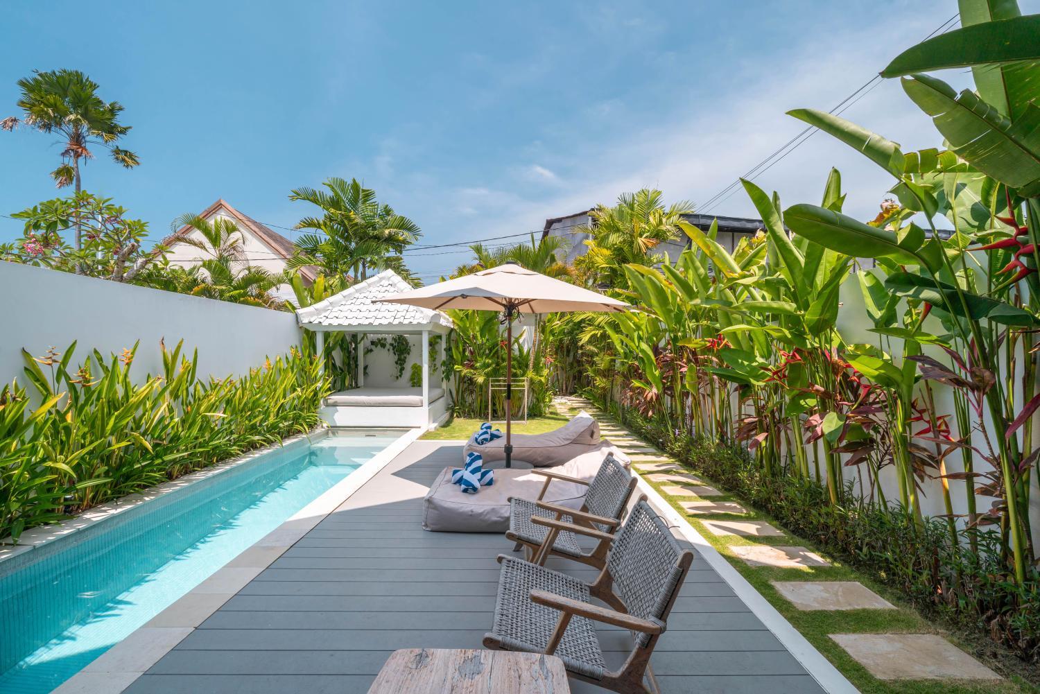 5, Dharma Villa 1: Modern 3BR Villa in Vibrant Canggu, Badung
