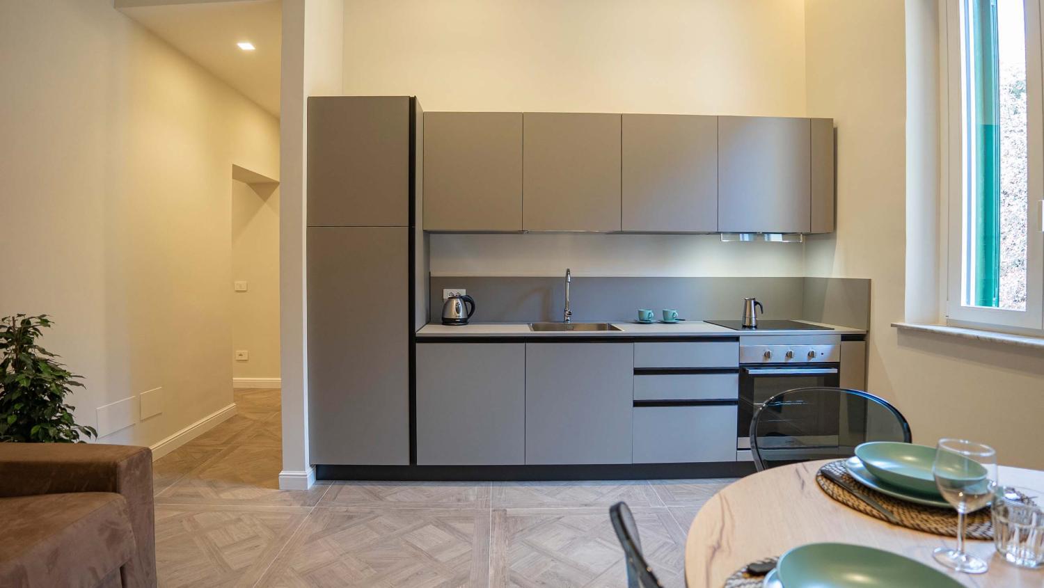 Kitchen 3, Mazzini Stylish Apartments, Rome