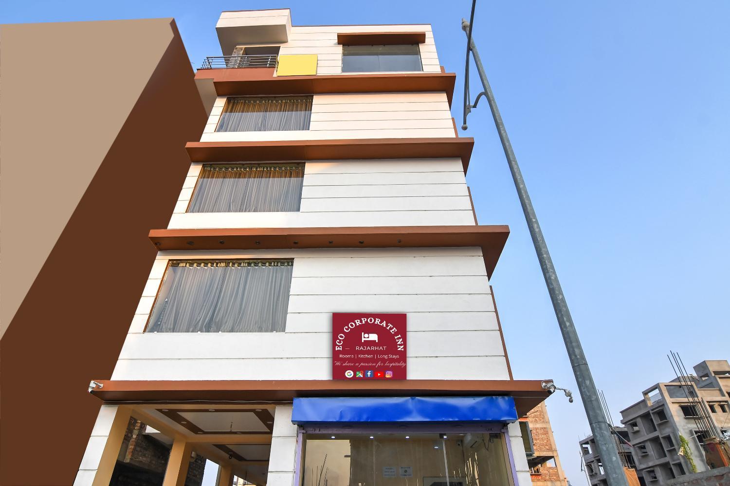 Exterior view 2, Eco Corporate Inn 2 Rajarhat, North 24 Parganas