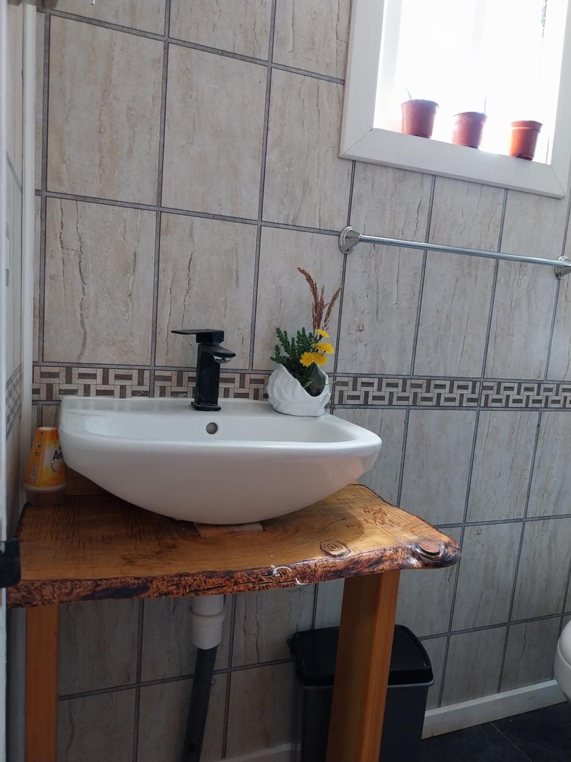 Bathroom 2, Apart Hotel Estrella, 7 min Aeropuerto Tepual, Llanquihue