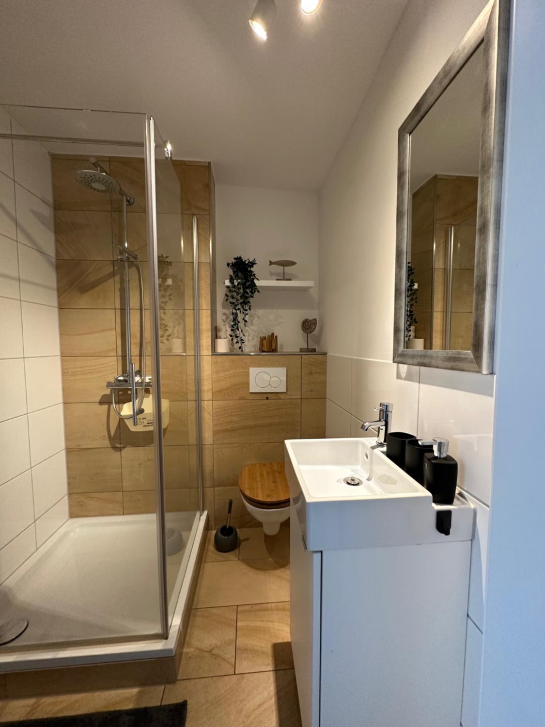 Bathroom 4, Ferienwohnungen Stilschon, Rostock