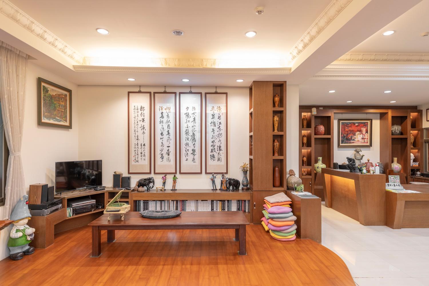Shared lounge/TV area, 埔里書法之家民宿 x, Nantou