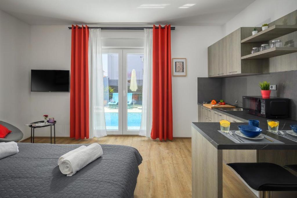 4, Studio apartments Villa Valla, Fažana